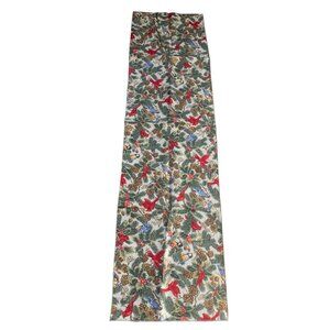 Handmade Birds & Pinecone Holiday Runner Table Decor 11.5x42" Christmas Cardinal